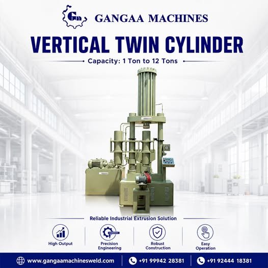 Extrusion Twin Cylinder Machine for Welding Rod Making Plant